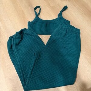 Princess Polly Teal Textured Set